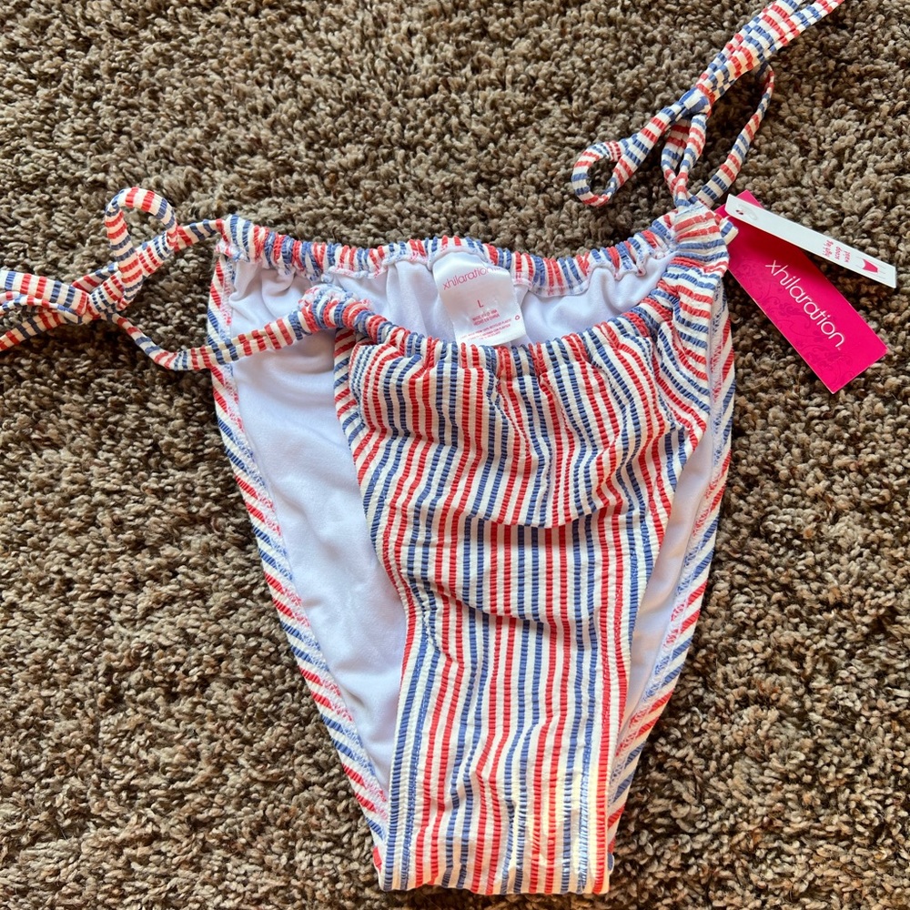 Red, White and Blue Bikini Bottoms